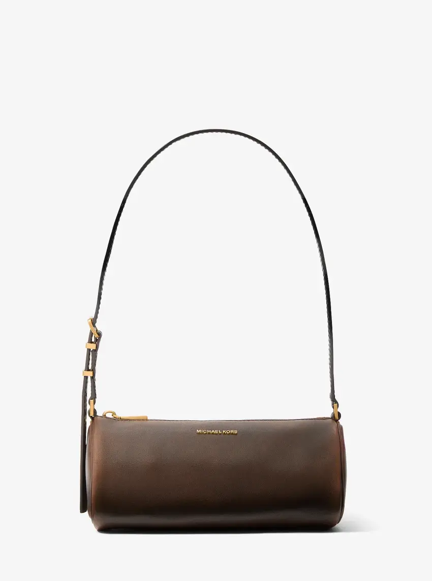 Izzy Small Leather Barrel Pochette